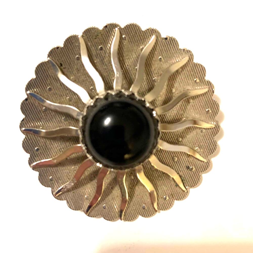 Sarah Coventry Black Beauty Pin